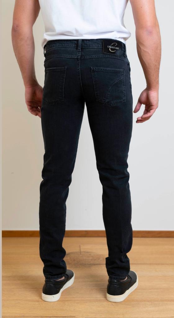 Jeans Camouflage Negru - 5 pockets