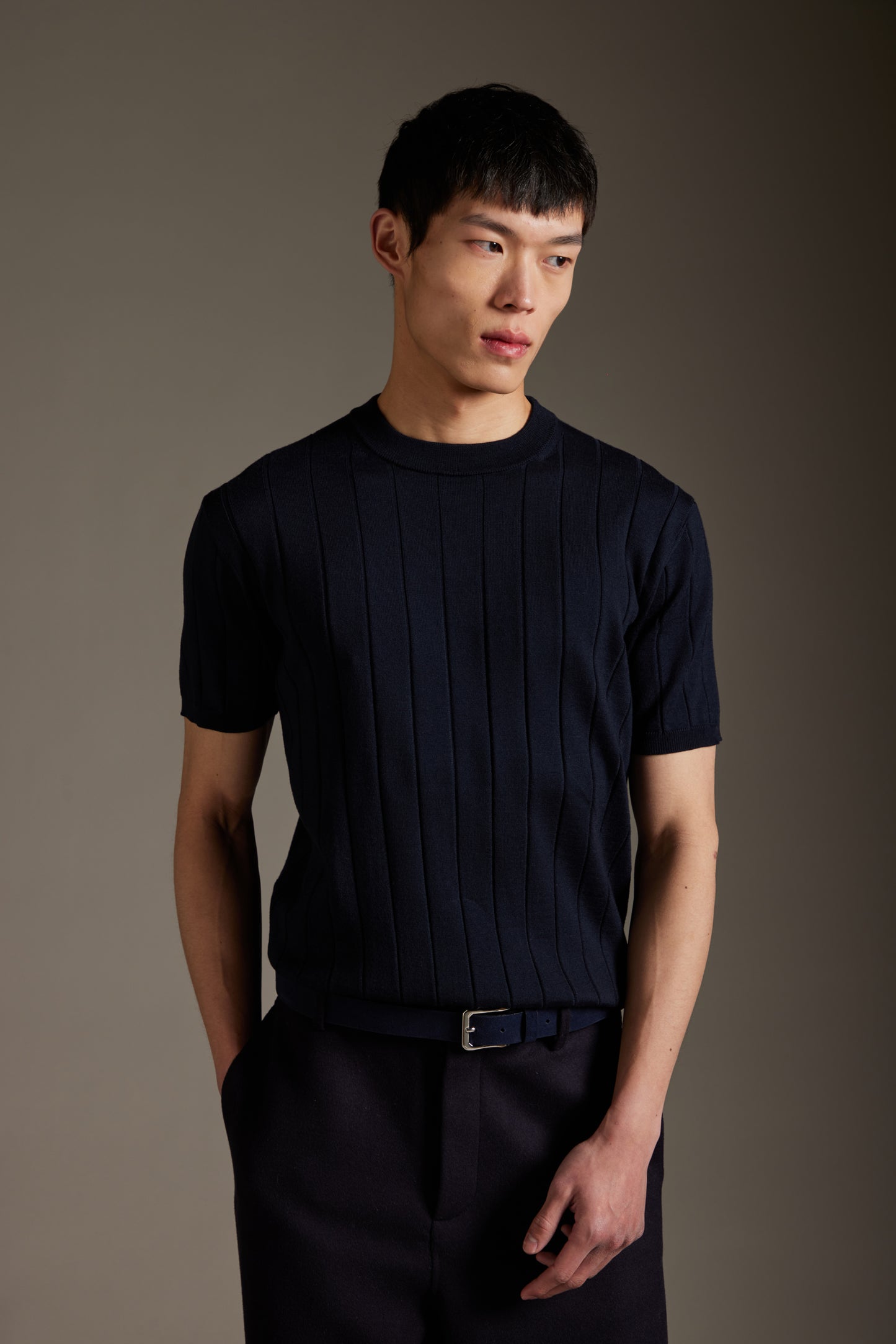 Kangra - Tricou din lana 100%, culori disponibile: negru, albastru, bej.