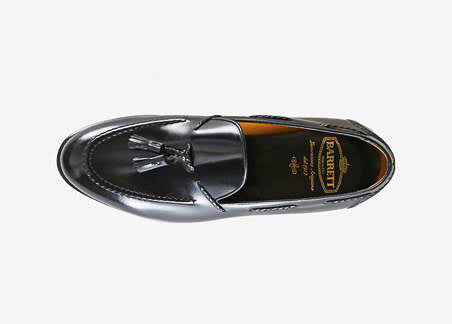 Barrett - Pantofi din piele naturala tip loafer cu aplicatie siret fals