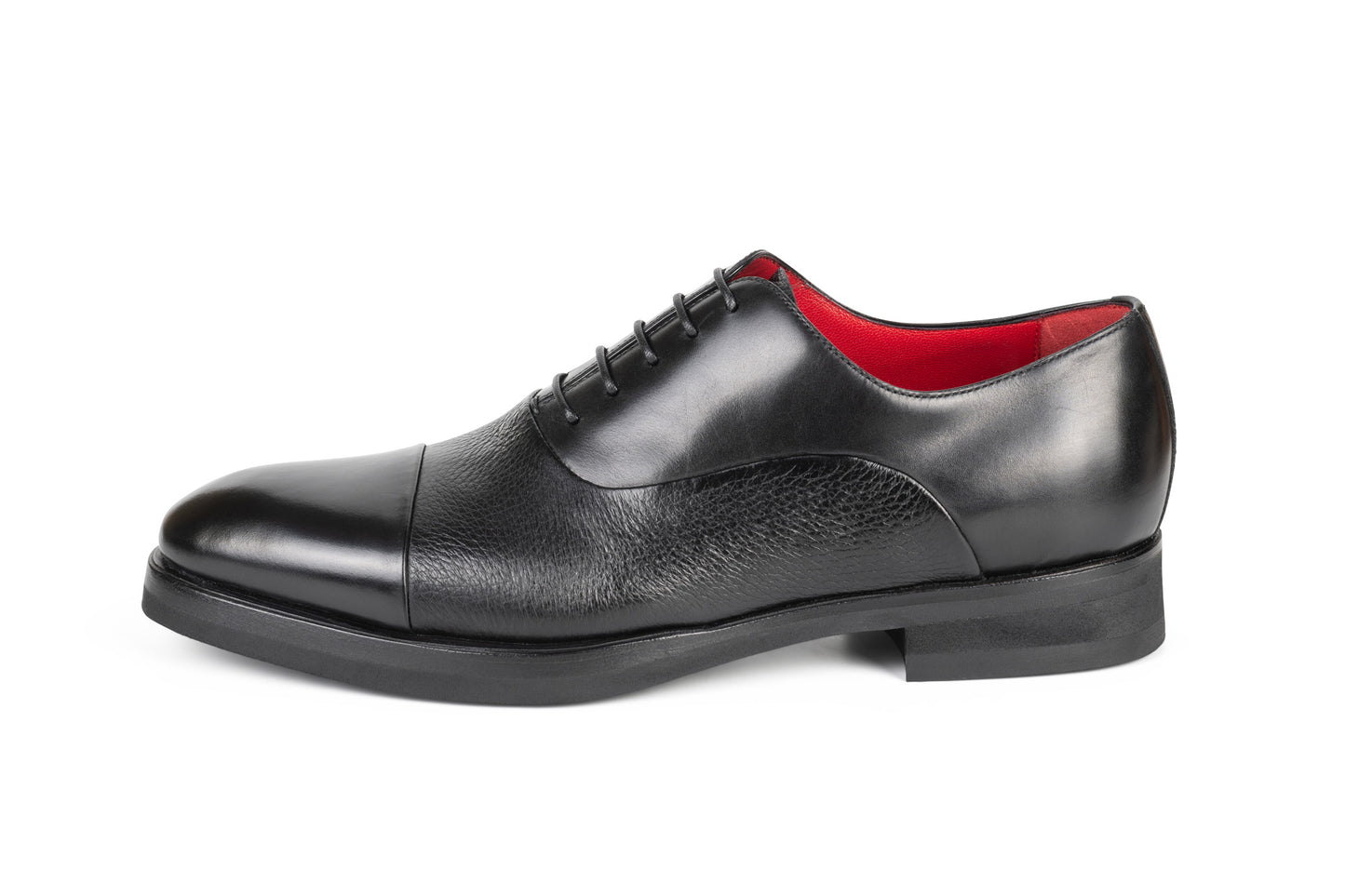 Barrett - Pantofi negri clasici model Herry Lisse din piele naturala