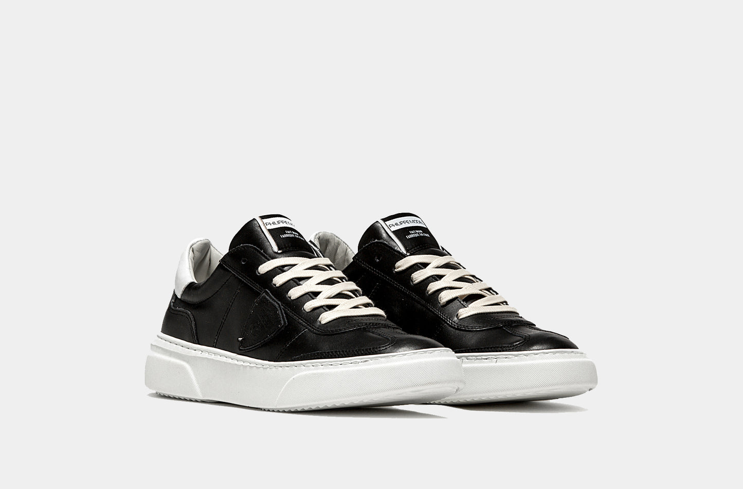 Philippe Model - Sneaker negru din piele naturala