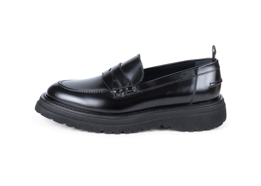 Barrett - Pantofi din piele naturala tip loafer cu talpa over-size