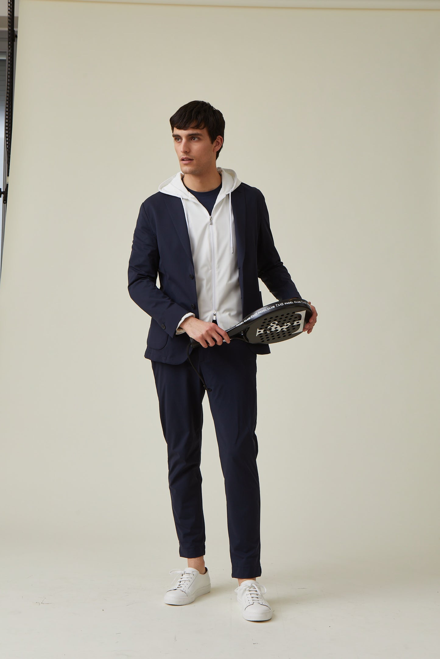 TOMBOLINI - Costum Running sport-elegant, din materiale tehnice - lana / jersey.