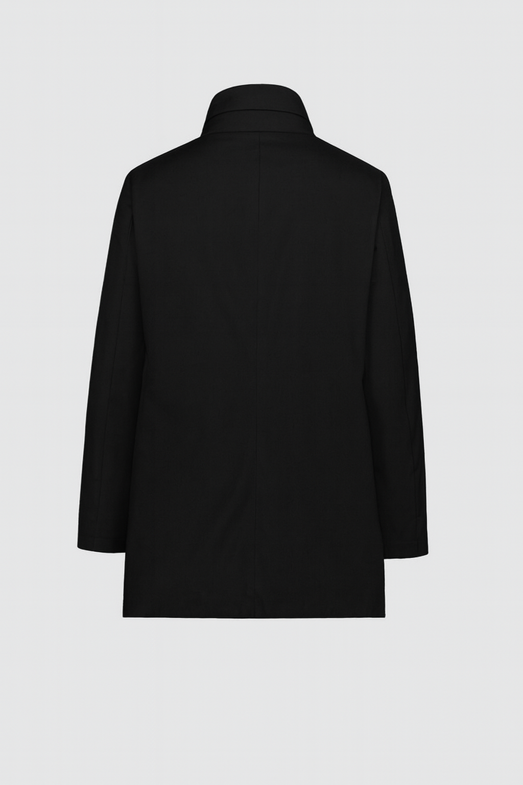 People of Shibuya - ITOKU - Jacketa tip trench, din 100% polyester, negru.