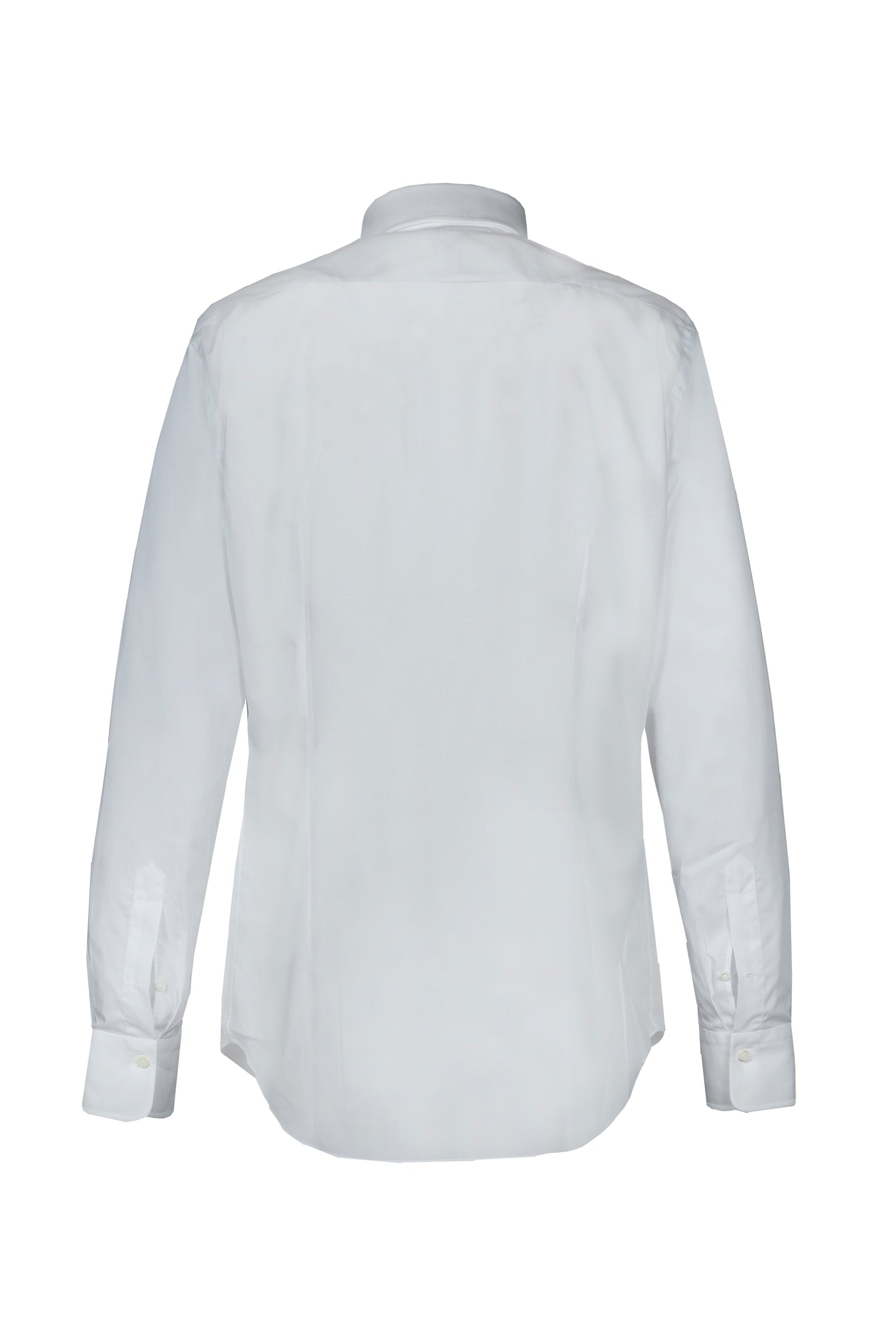 ALESSANDRO GHERARDI - Camasa alba, model trim-fit, din 100% bumbac.