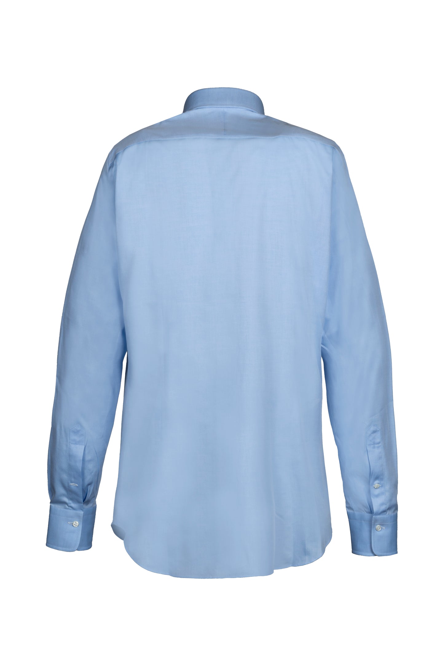 ALESSANDRO GHERARDI - Camasa bleu-sky, model clasic fara pense, din 100% bumbac.