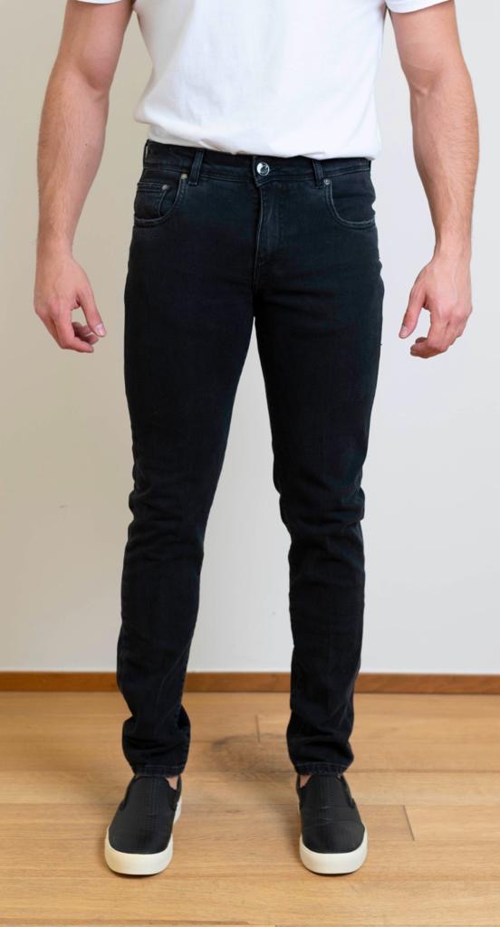 Jeans Camouflage Negru - 5 pockets