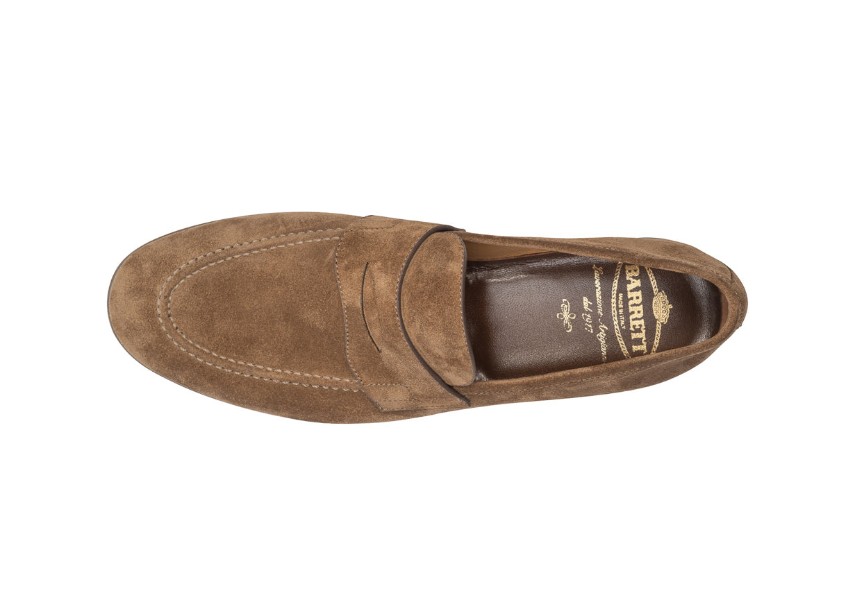 Barrett - Pantofi tip loafer din piele naturala intoarsa