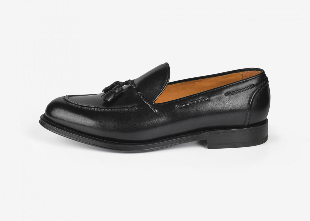 Barrett - Pantofi din piele naturala tip loafer cu aplicatie siret fals