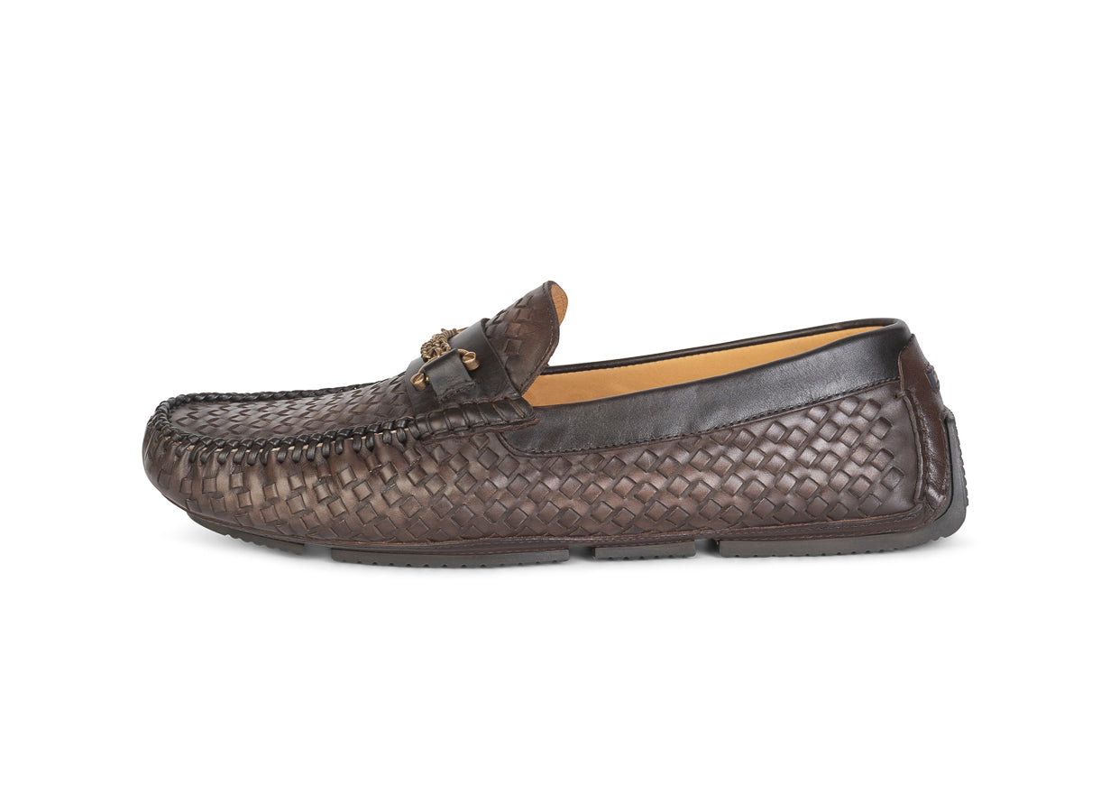 Barrett - Loafer maro din piele naturala