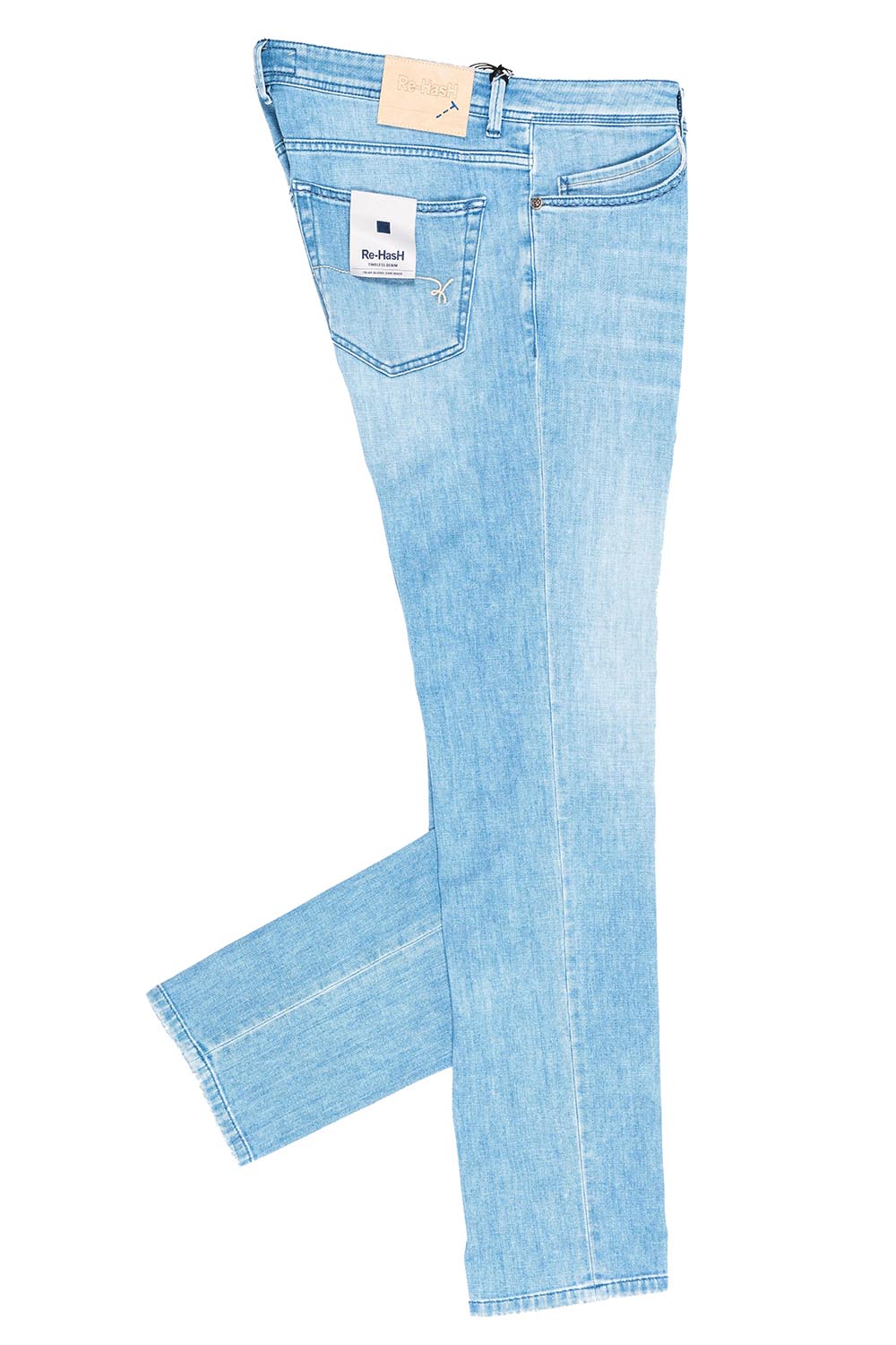 Re-Hash Washed Jeans - Bleu