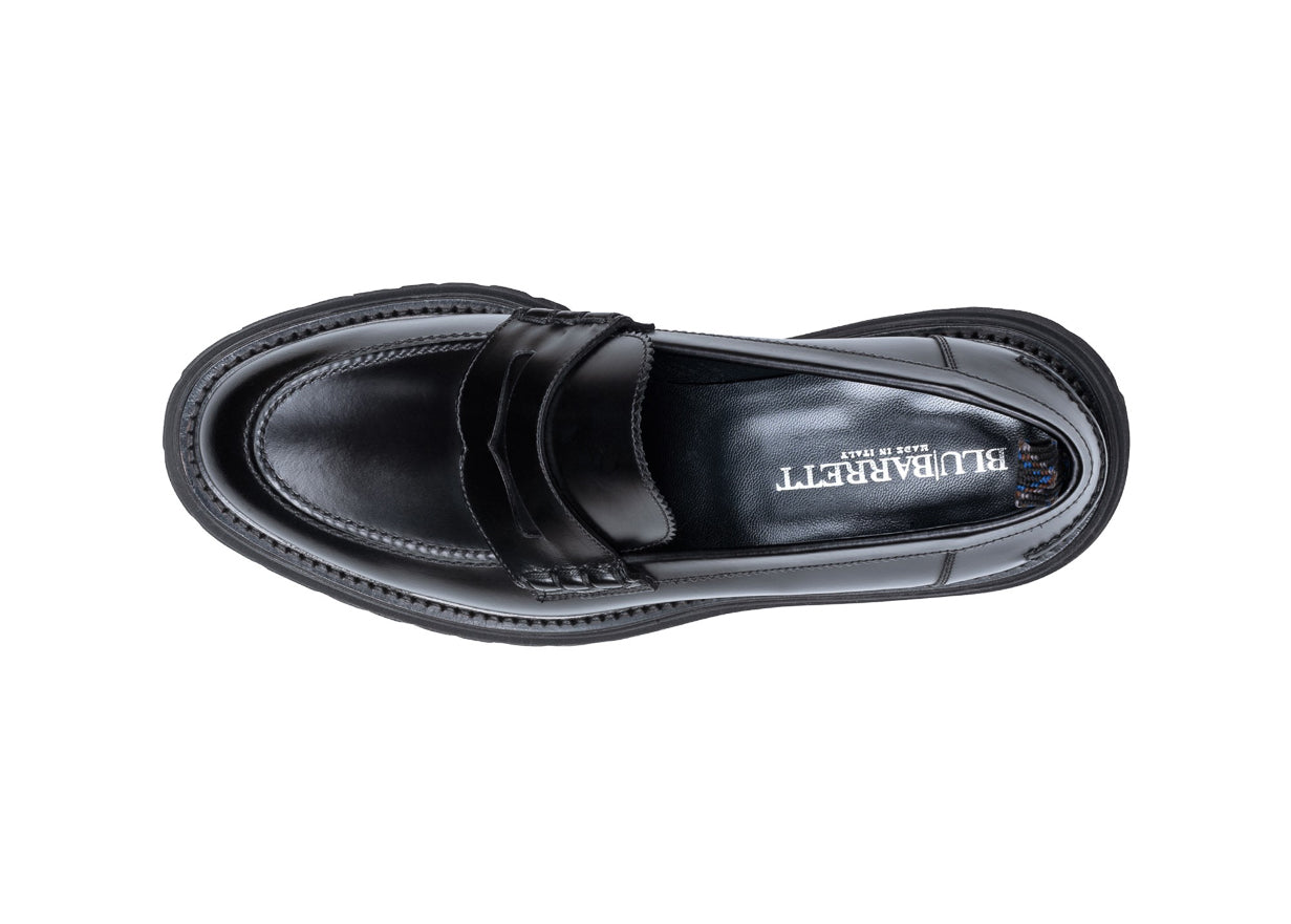 Barrett - Pantofi din piele naturala tip loafer cu talpa over-size
