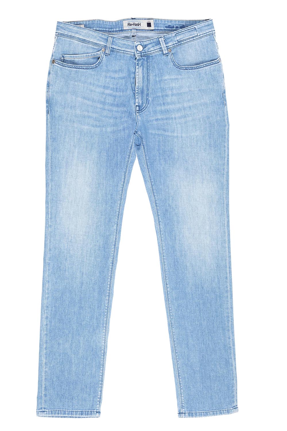 Re-Hash Washed Jeans - Bleu